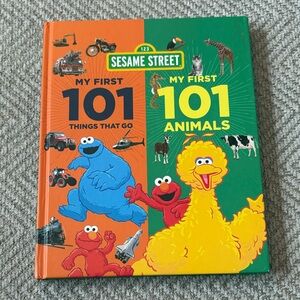 Sesame Street my first 101 things that go/animals Hardcover Book